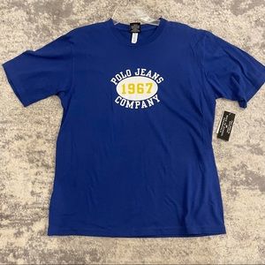 Polo Jeans Co. Ralph Lauren Navy graphic Tee